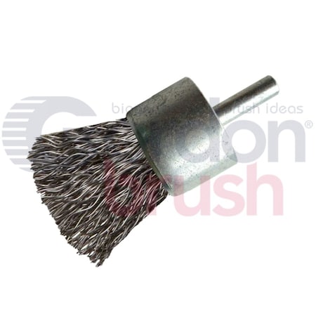 0.006 Stainless Steel End Brush